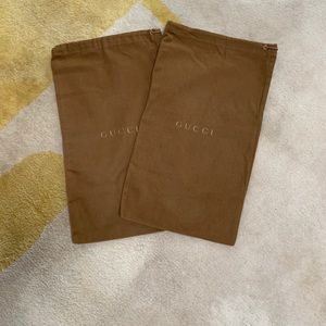 Gucci shoe dust bag, Authentic, Never Used